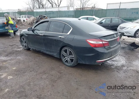 2016 Honda Accord Touring from USA, damaged, VIN 1HGCR3F96GA019085